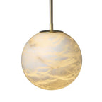 Eurofase 46766-014 Gold Kepler, Pendant , 12'', Gold, Alabaster Image 4