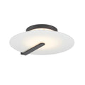 Eurofase 46844-019 Matte Black Nuvola, Flush Mount , 17'', Matte Black Image 1