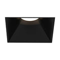Eurofase Oscar Large 40w Square Black Trimless Black Baffle Wide 3500k Clear Lens