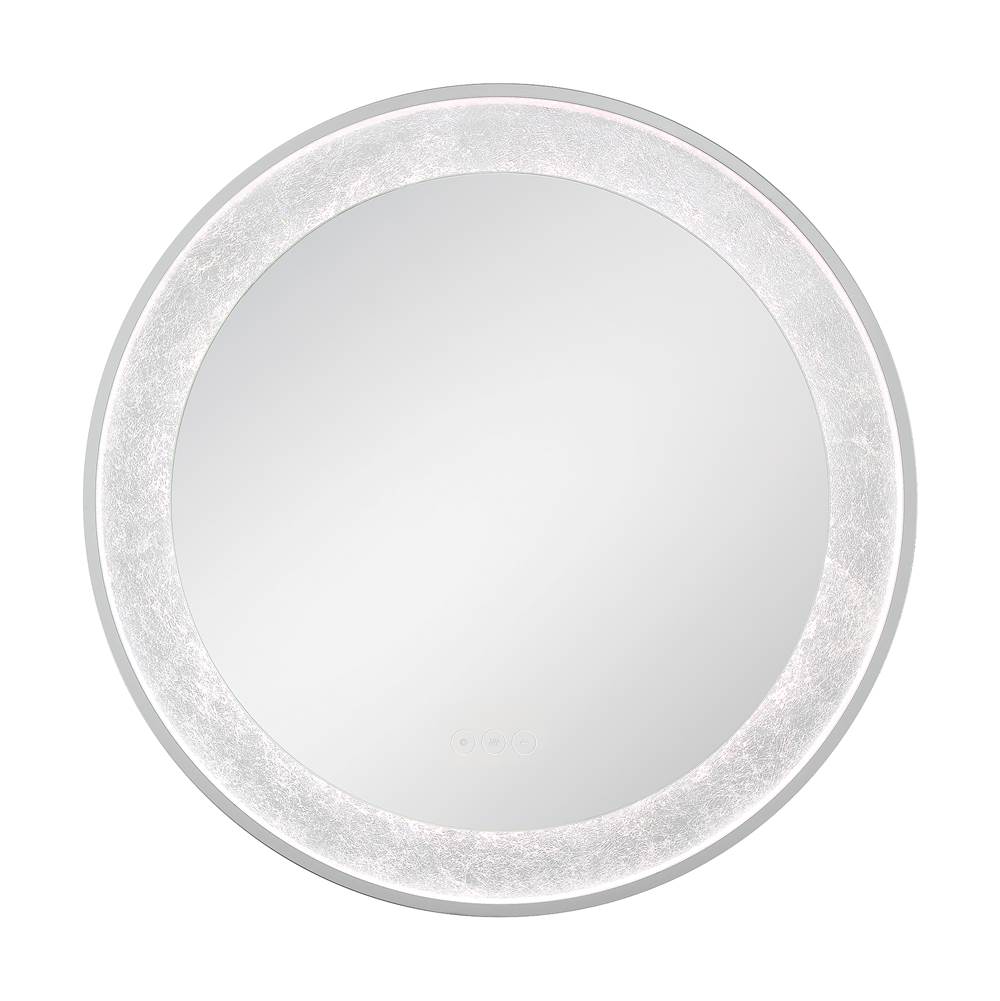 Eurofase Anya, Mirror , 30'' X 30'', Anodized Silver