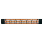 Eurofase EF30208B6 Black Eurofase Ef30208b6 Single Element 61 Inch 3000 Watt Electric Patio Heater Image 1