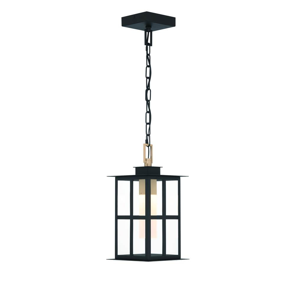 Eurofase 47388-017 Brass Black Mix Greyson, Outdoor, 16'', Brass-black Mix, Clear Glass Image 1