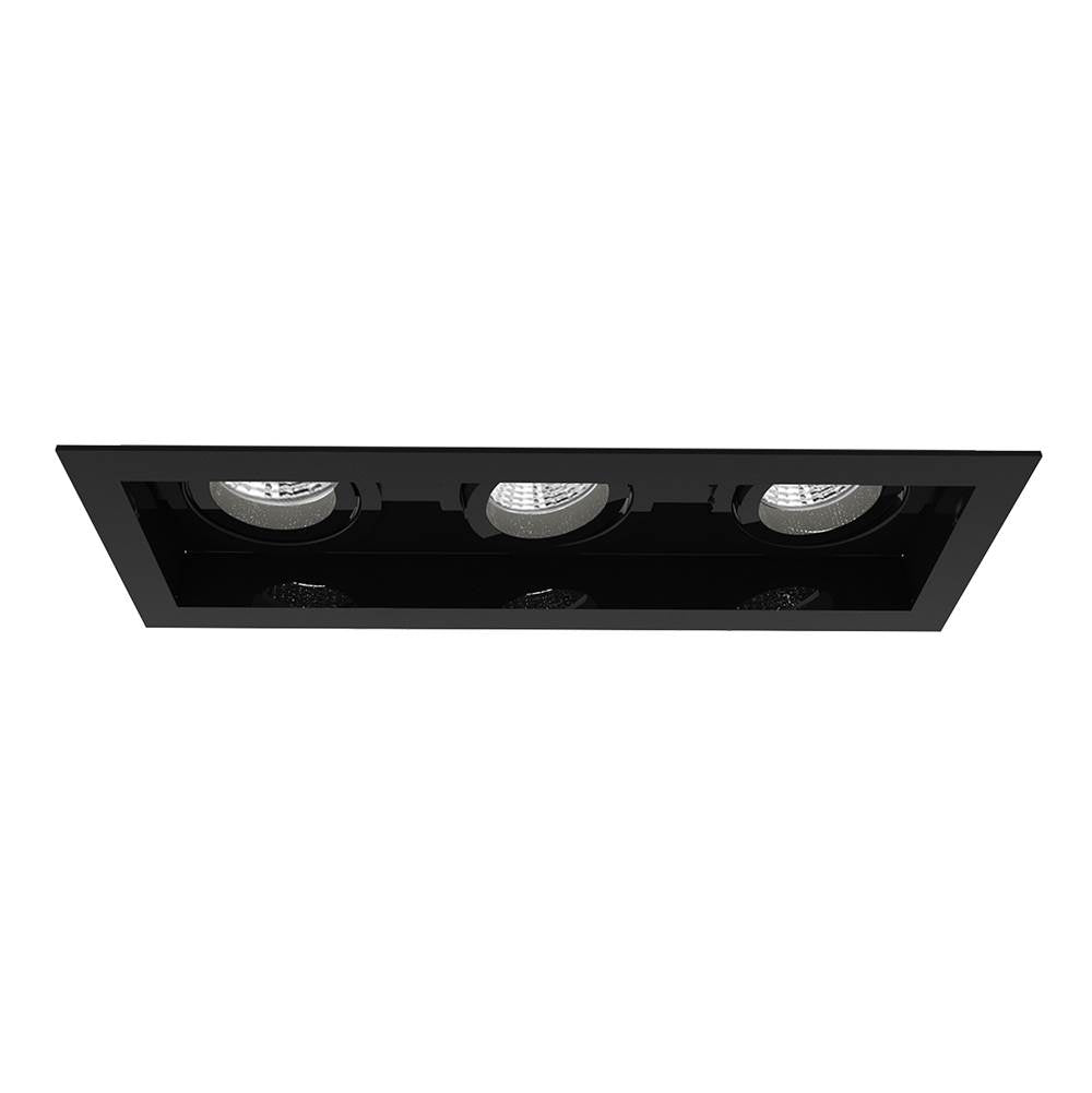Eurofase Amigo 15w 3 Lights Trim Downlight 3000k Black