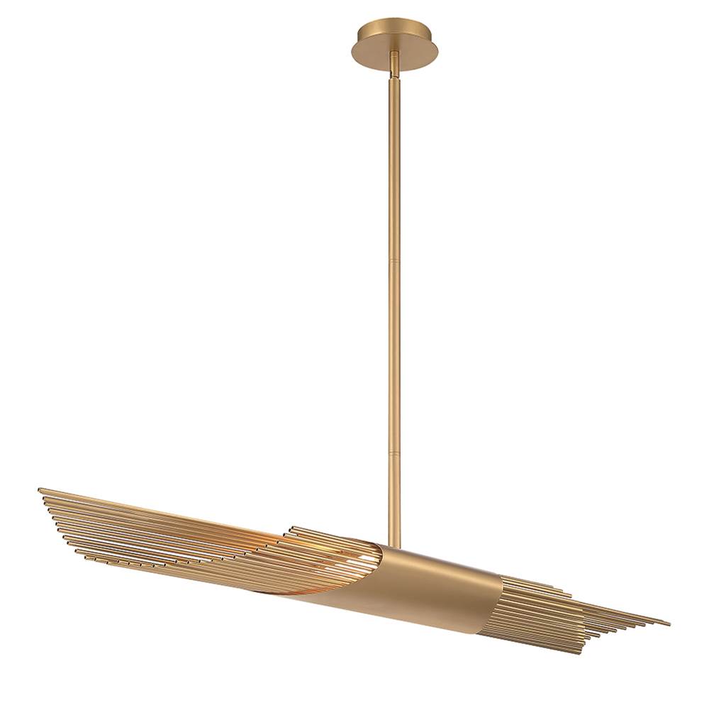 Eurofase Umura, Chandelier , 2-light, 49'', Satin Gold Paint