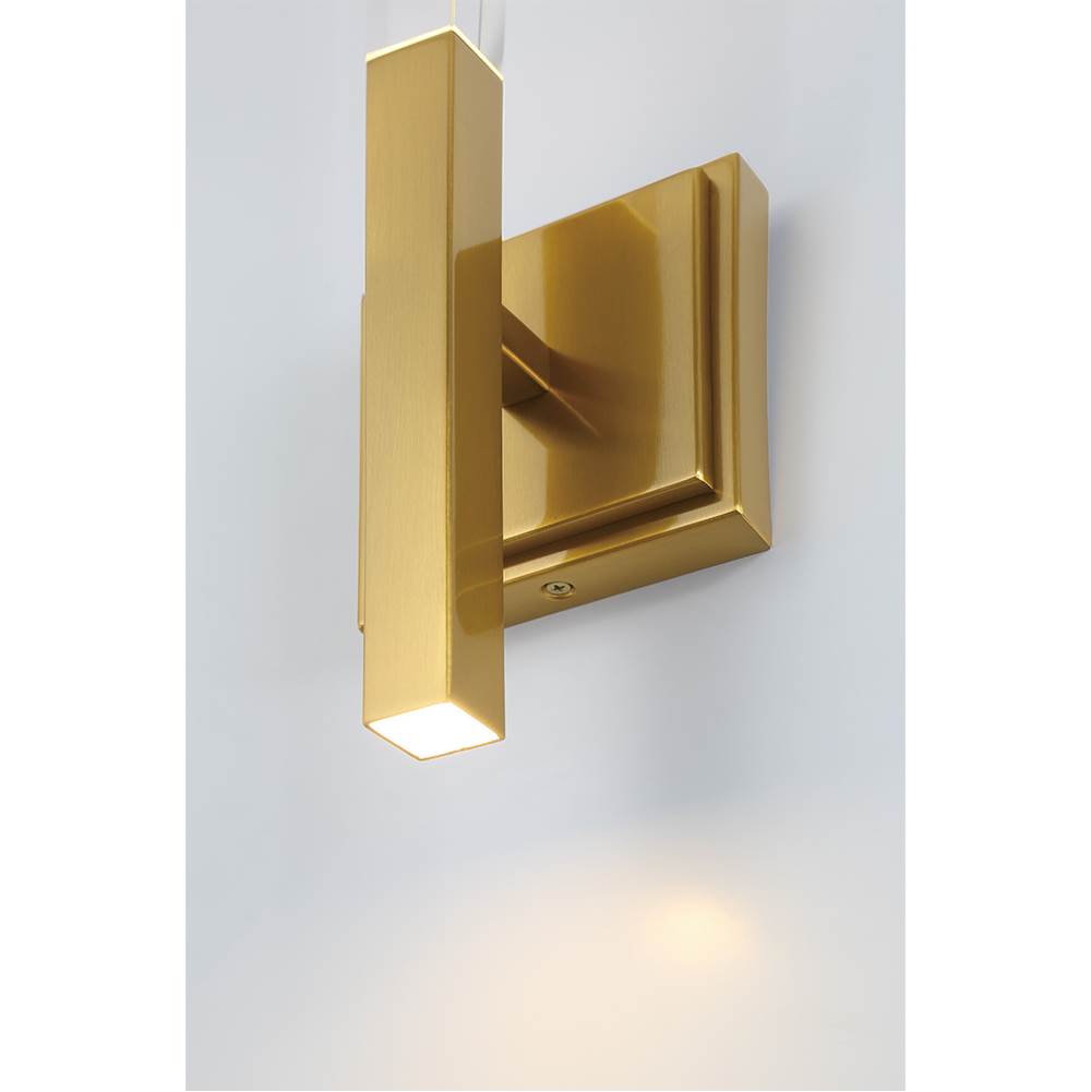 Eurofase 45636-028 Gold Benicio, Wall Sconce, 18'', Gold, Clear Glass Image 5