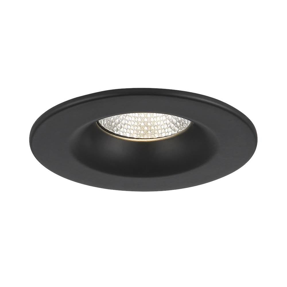 Eurofase 45368-028 Black Midway 3.5'' 12w 1 Light Round Trim 5cct Black Image 1