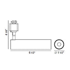 Eurofase 35457-30-02  Charlie,trk Head,led,7w,30k,w Image 3