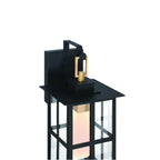 Eurofase 47200-012 Brass Black Mix Greyson, Outdoor, 16'', Brass-black Mix, Clear Glass Image 4