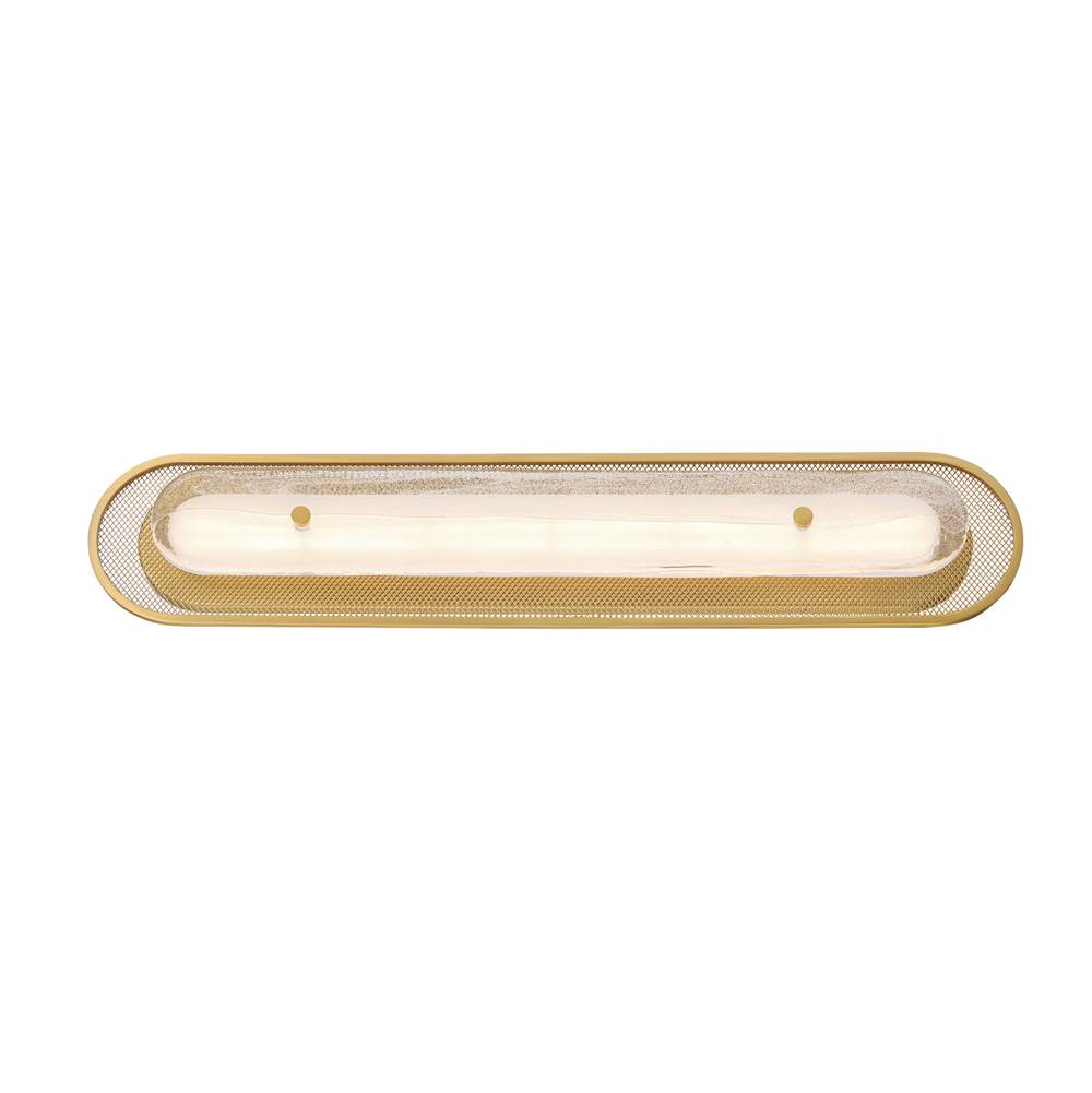 Eurofase 49174-014 Gold Tramore, Wall Sconce, 30'', Gold, Silver Glass Image 5