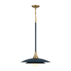 Eurofase 46441-027 Matte Blue Welsh, Pendant, 18'', Matte Blue, White Glass Image 2