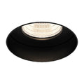 Eurofase Tango 15w 1 Light Round Black Trimless Wide 3500k Clear Lens