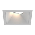 Eurofase OSC4ST02RG022627WCL White Oscar Medium 26w Square White Trim White Baffle Gimbal Wide 2700k Clear Lens Image 1