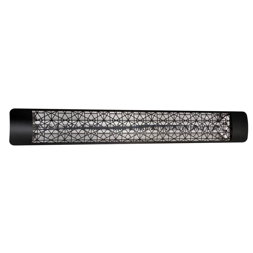 Eurofase EF60277B4 Black Eurofase Ef60277b4 Dual Element 61 Inch 6000 Watt Electric Patio Heater Image 1