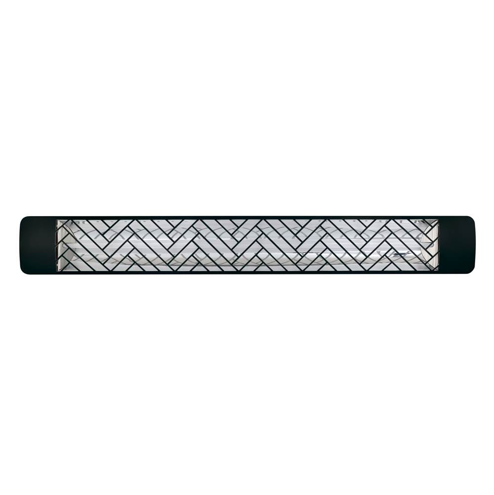 Eurofase Ef30 Series Eurofase Ef30240b1 Single Element 61 Inch 3000 Watt Electric Patio Heater
