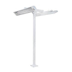 Eurofase EF6108PMDW White Eurofase Ef6108pmdw 61 Inch 8ft White Pole Mount With Double Crossbar Image 2