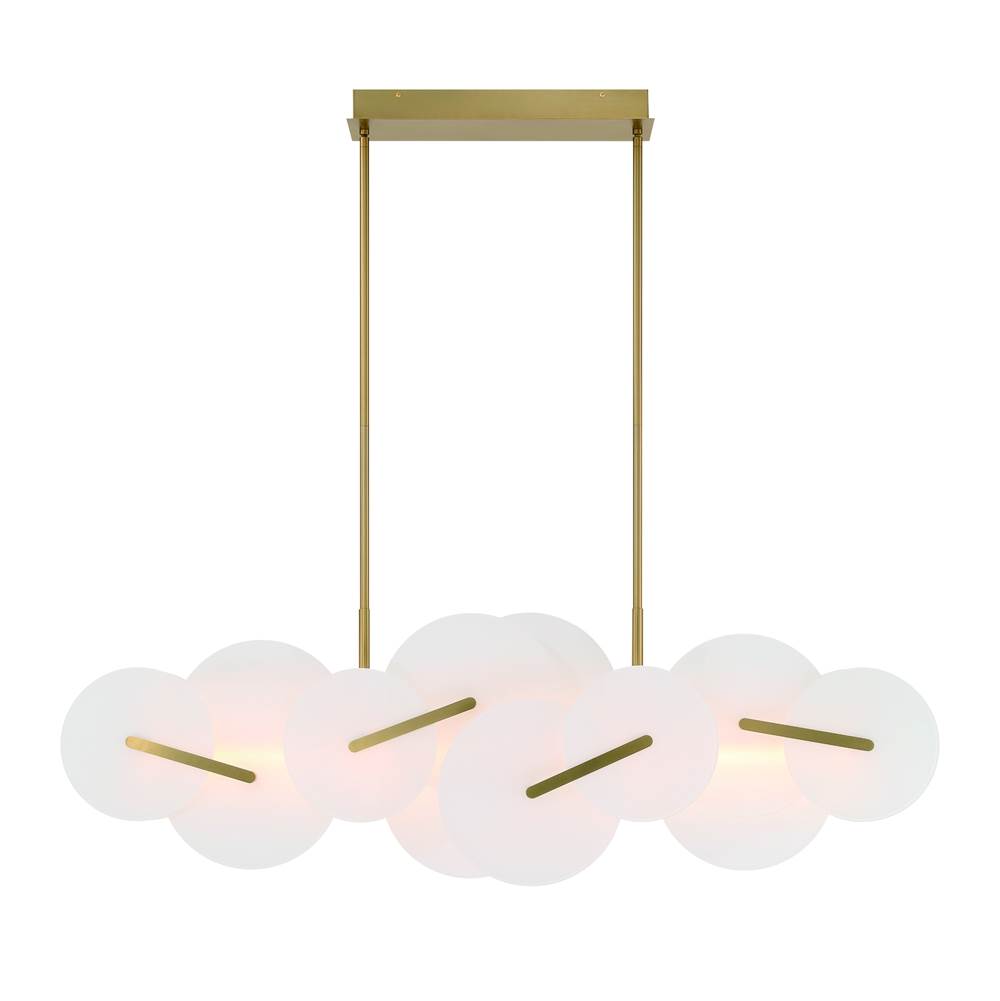 Eurofase Nuvola, Chandelier , 56'', Gold
