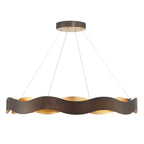 Eurofase Vaughan, Chandelier, 46'', Bronze-gold Mix, Gold Steel