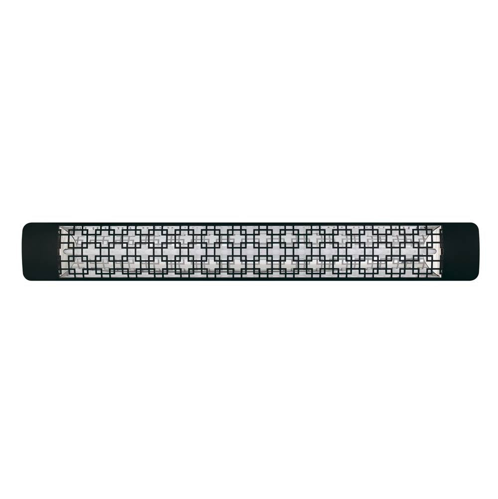 Eurofase EF30277B5 Black Eurofase Ef30277b5 Single Element 61 Inch 3000 Watt Electric Patio Heater Image 1