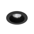 Eurofase 28719-35-028 Black Amigo 15w 1 Light Round Trim Downlight 3500k Black Image 1
