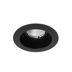 Eurofase 28719-35-028 Black Amigo 15w 1 Light Round Trim Downlight 3500k Black Image 1