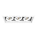 Eurofase  Multiple 26w 3 Lights Trim 40 Degree Gimbal 3000k Whtie/white