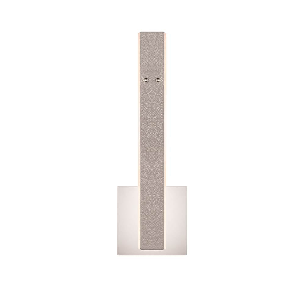 Eurofase 43892-037 Matte Grey Verdura, Wall Sconce, 16'', Matte Grey, White Acrylic Image 1