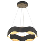 Eurofase 31783-024 Silver Black Mix Vaughan, Pendant, 24'', Silver-black Mix, Silver Steel Image 2