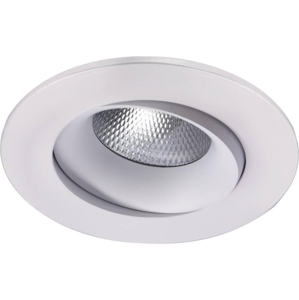 Eurofase 45369-018 White Midway 3.5'' 12w 1 Light Round Gimbal Trim 5cct White Image 2