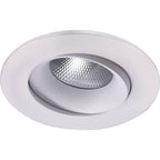 Eurofase 45369-018 White Midway 3.5'' 12w 1 Light Round Gimbal Trim 5cct White Image 2
