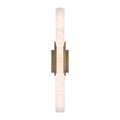 Eurofase 49035-018 Antique Brass Venna, Wall Sconce , 28'', Antique Brass, Alabaster Image 1