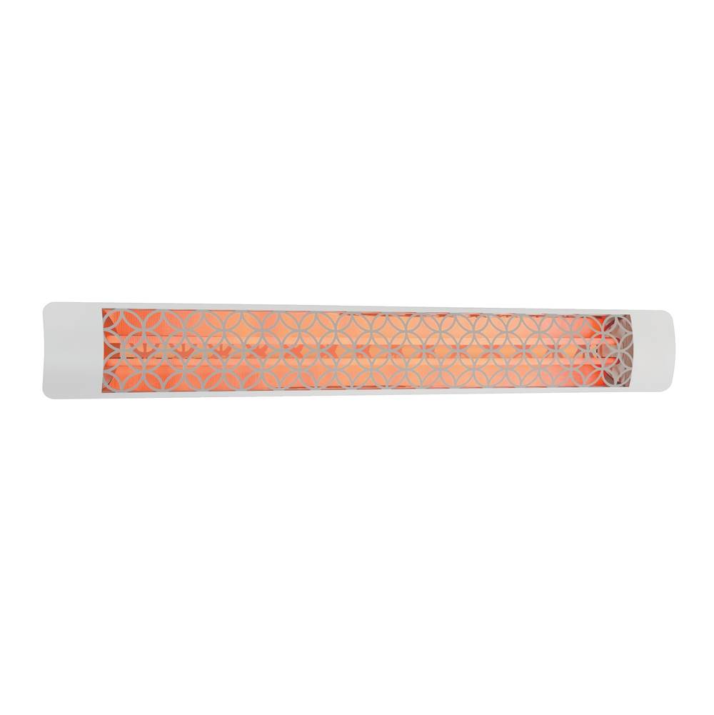 Eurofase EF60208W2 White Eurofase Ef60208w2 Dual Element 61 Inch 6000 Watt Electric Patio Heater Image 1