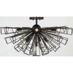 Eurofase 46761-019 Matte Black Dendelio, Chandelier , 10-light, 45'', Matte Black Image 4