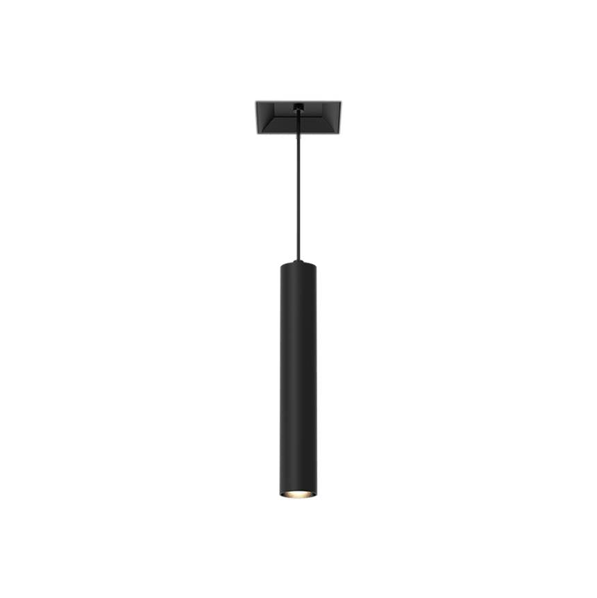Eurofase Bravo 15w 1 Light Black Trimless Suspension Wide 3000k