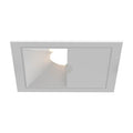 Eurofase OSC3ST02WL021535WCL White Oscar Small 15w Square White Trim White Baffle Wall Wash Wide 3500k Clear Lens Image 1