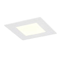 Eurofase 45375-019 White Midway 4'' Slim 12w 1 Light Square Trim 5cct White Image 1