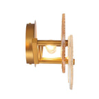 Eurofase 45700-019 Matte Gold Sue-anne, Vanity, 22'', Matte Gold, Clear-amber Glass Image 1