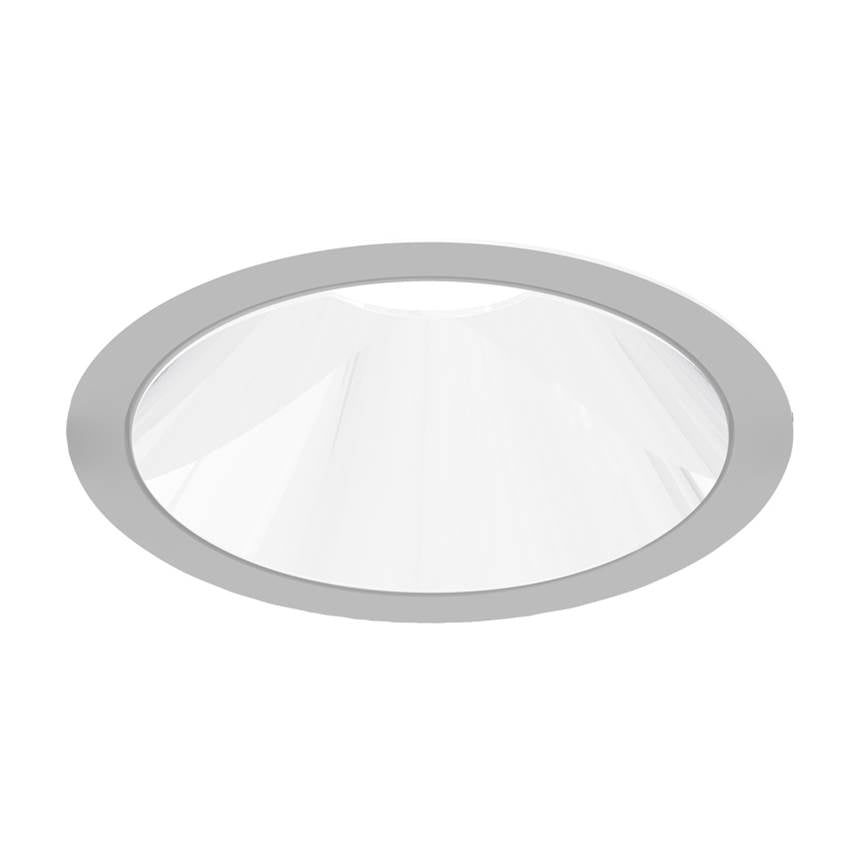 Eurofase OSC3RT02RF021530WFR White Oscar Small 15w Round White Trim White Baffle Wide 3000k Frosted Lens Image 1