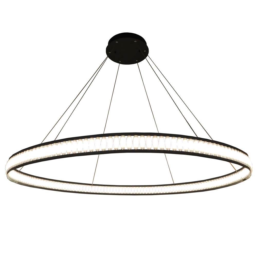 Eurofase 37093-013 Matte Black Forster, Chandelier , 60'', Matte Black Image 2