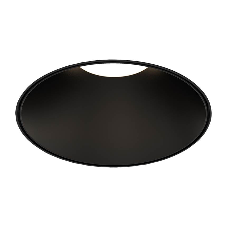 Eurofase Oscar Medium 10w Round Black Trimless Black Baffle Wide 3000k Solite Lens