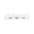 Eurofase 35656-012 Chrome Cambridge, Vanity, 4lt, 29'', Chrome, White Acrylic Image 1