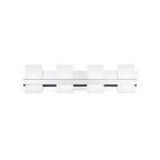 Eurofase 35656-012 Chrome Cambridge, Vanity, 4lt, 29'', Chrome, White Acrylic Image 1
