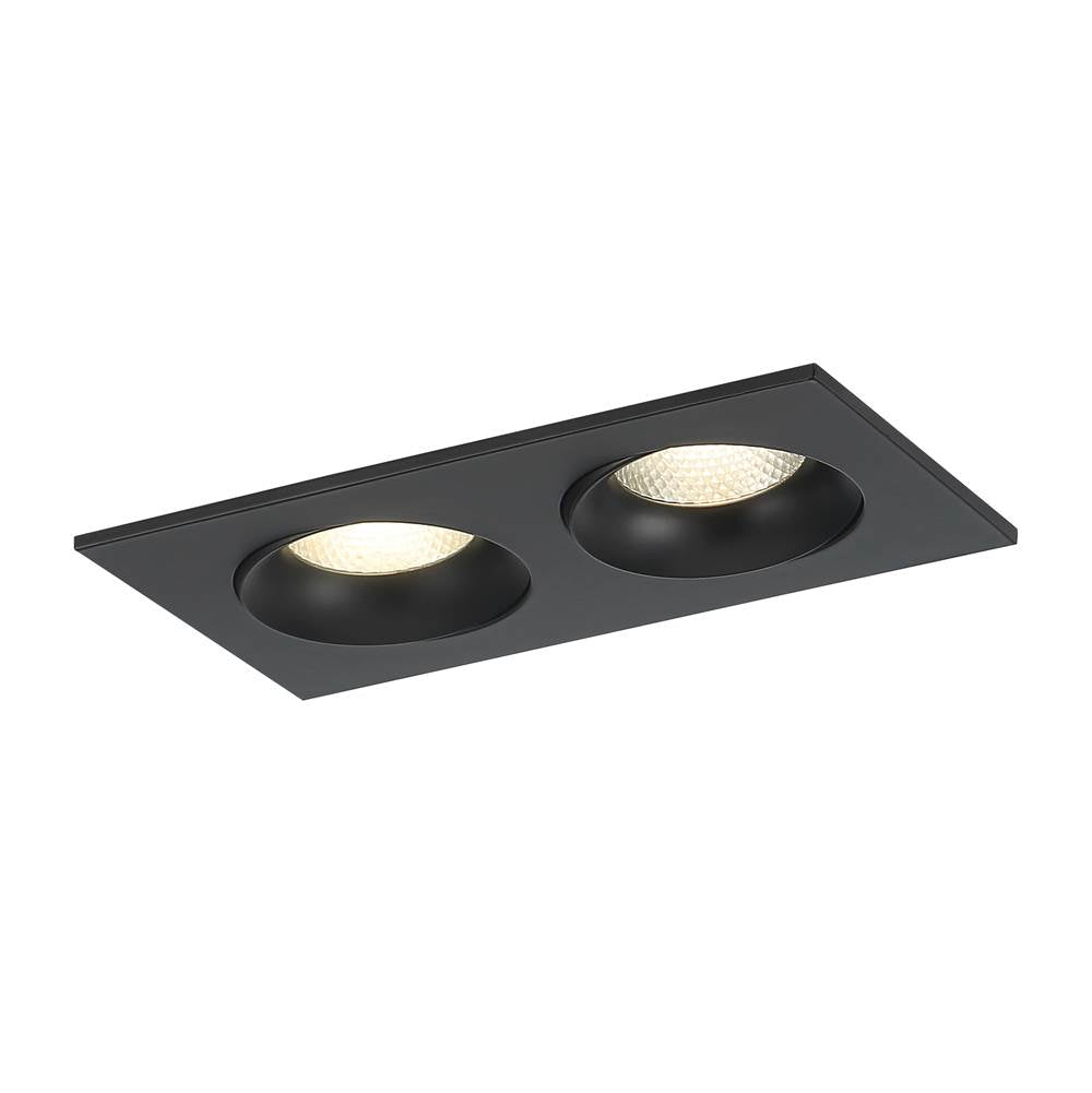 Eurofase Midway 3.5'' 24w 2 Light Trim 5cct Black