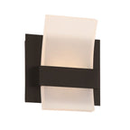 Eurofase 35654-022 Matte Black Cambridge, Vanity, 1-light, Matte Black, Clear-amber Glass Image 1
