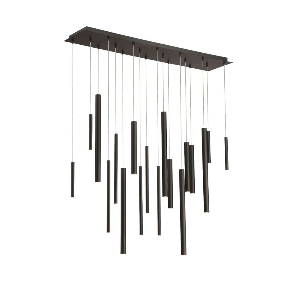 Eurofase Santana, Chandelier , 18-light, 42'', Matte Black