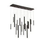 Eurofase Santana, Chandelier , 18-light, 42'', Matte Black