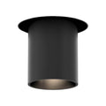 Eurofase Tango 15w 1 Light Round Black Trimless Pull Down 2700k Clear Lens