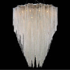 Eurofase 29052-011 Chrome Cohen, Chandelier, 24-light, 67'', Chrome, Mixed Glass Image 3