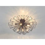Eurofase 46762-016 Matte Black Dendelio, Chandelier , 9-light, 30'', Matte Black Image 3