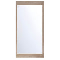 Eurofase Mogano, Mirror , 30'' X 60'', White Oak