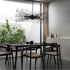 Eurofase 46761-019 Matte Black Dendelio, Chandelier , 10-light, 45'', Matte Black Image 8